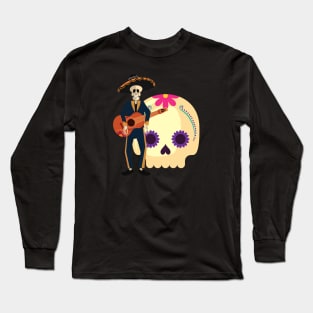 Día De Muertos Long Sleeve T-Shirt